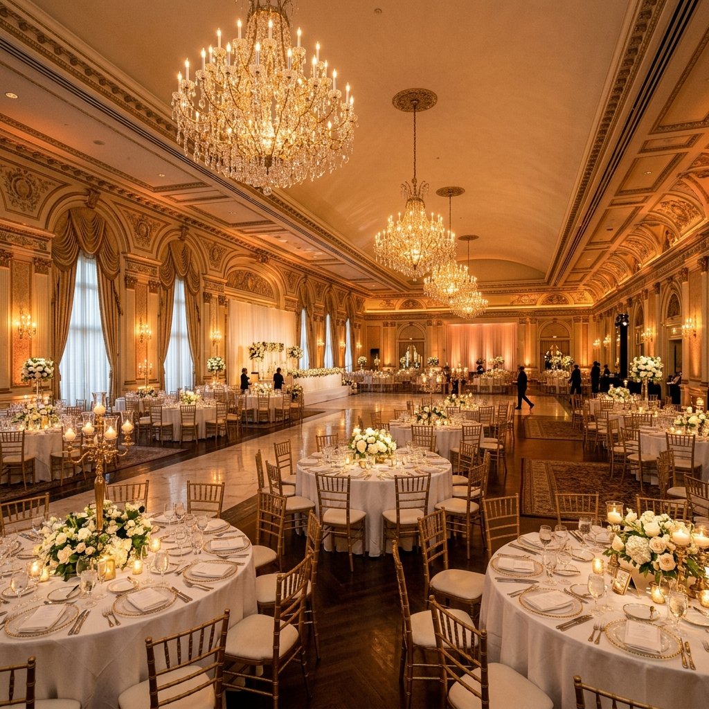 7,400 Sq. Ft. Grand Ballroom Setup
